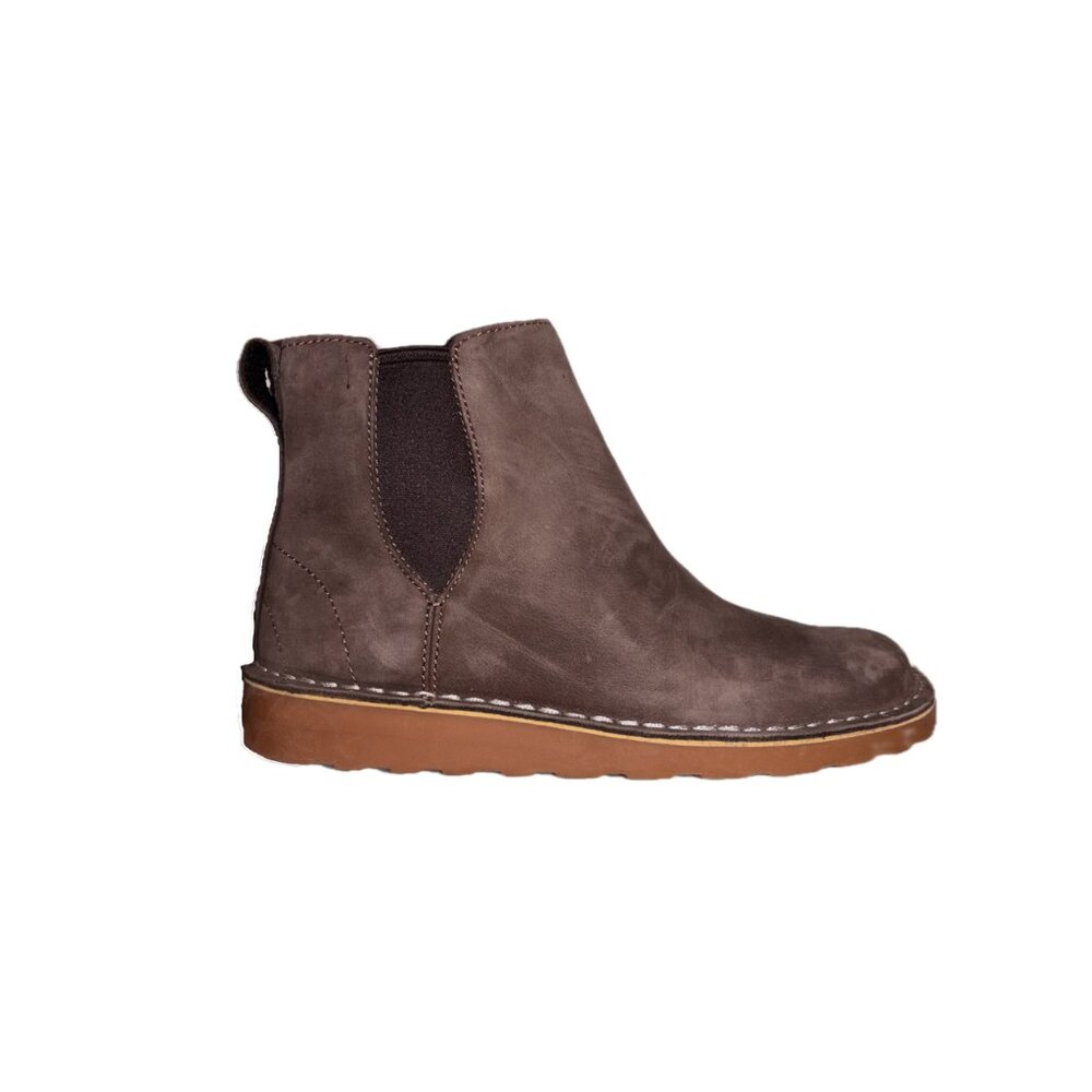 L.L. Bean Women's Stonington Suede Chukka Booties Size 7 Toasted Coconut fit 7.5